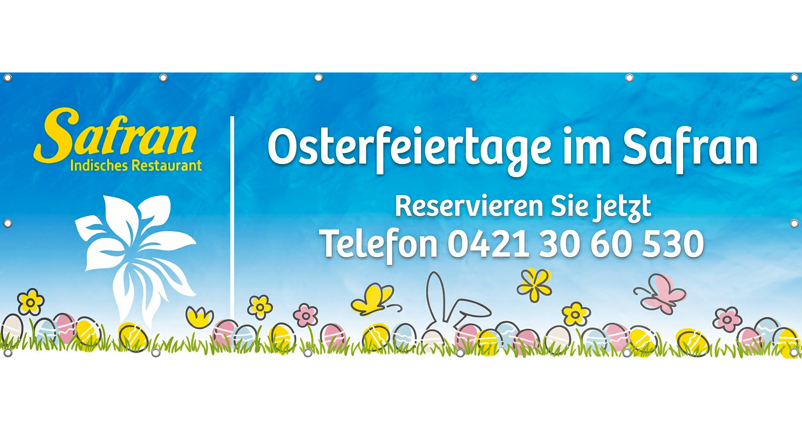 Osterfeiertage im Safran – Reservieren Sie jetzt